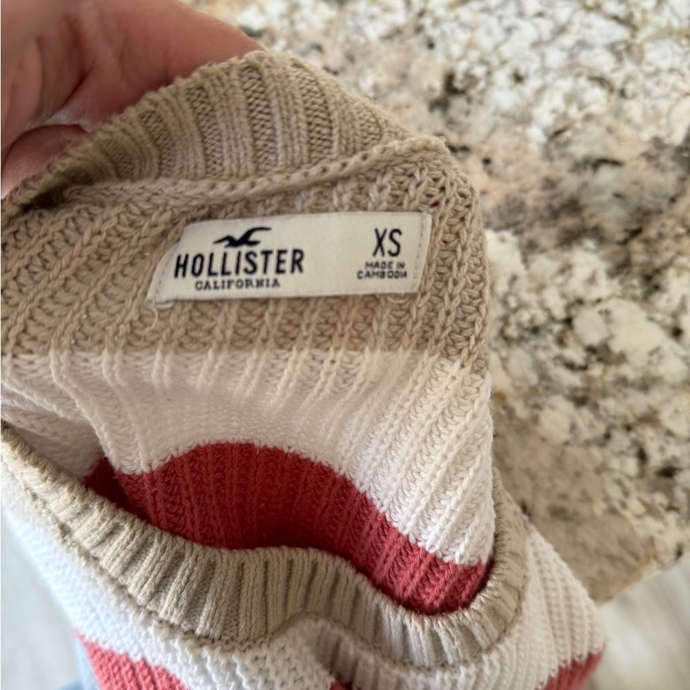 Hollister Striped Cropped Sweater - Picture 5 of 5